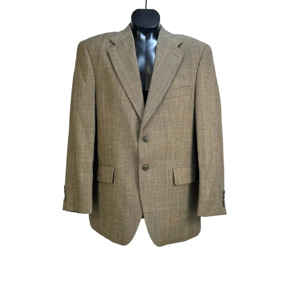 Chaps Ralph Lauren Blazer Sports Coat Vintage 80s Wool